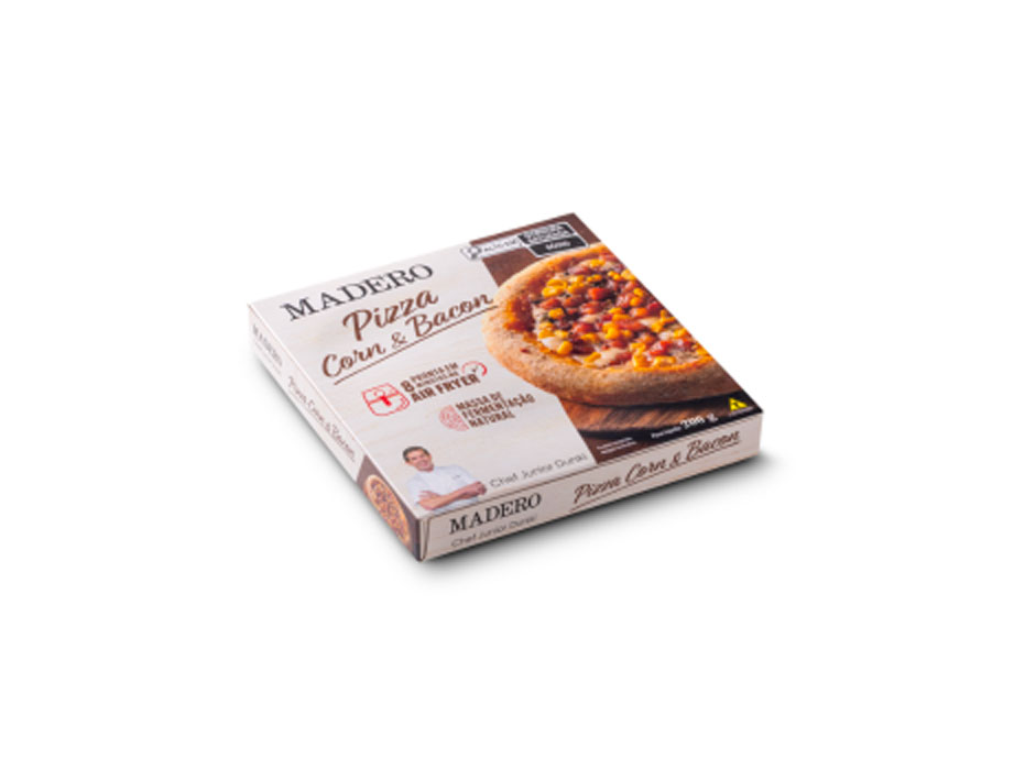 PIZZA CORN & BACON 200G EMP - UN