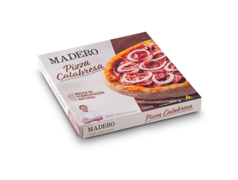PIZZA CALABRESA 650G EMP - UN